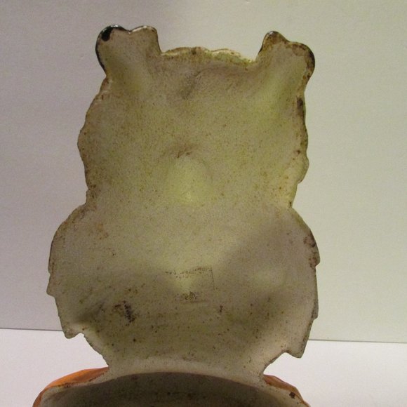 vtg cast iron owl door stopper Halloween nature adirondack cabin cottagecore - Picture 7 of 12